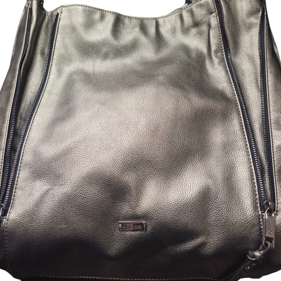 Joe's Jeans Miley Tote Metallic Green - Picture 12 of 13